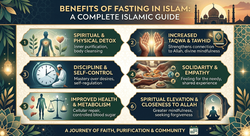 Benefits of Fasting in Islam: A Complete Islamic Guide