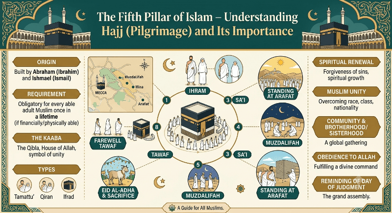 The Fifth Pillar of Islam – Understanding Hajj (Pilgrimage) and it’s Importance