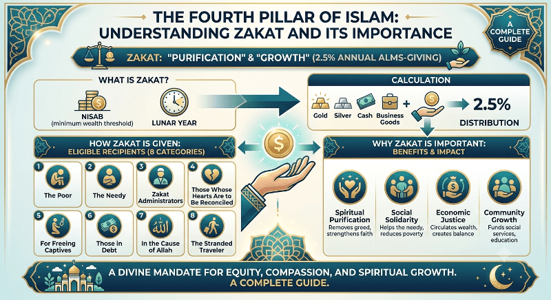 The Fourth Pillar of Islam: Understanding Zakat and Its Importance