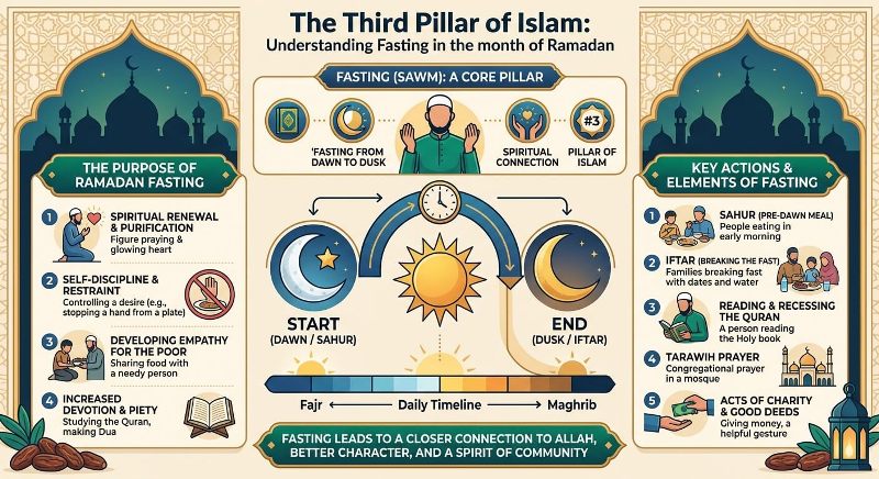 The Third Pillar of Islam: Understanding Fasting in in the month of Ramadan