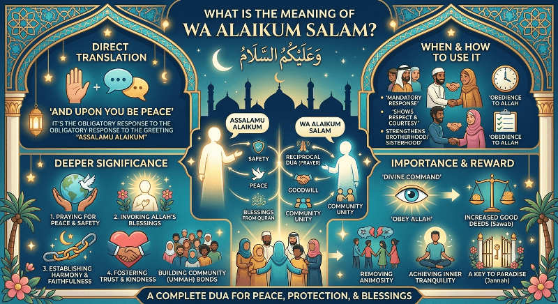 What is the Meaning of Wa Alaikum Salam?